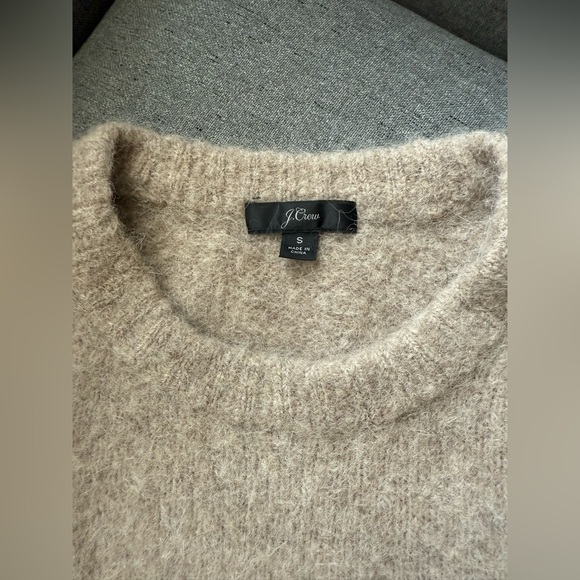 J Crew Puff Sleeve Alpaca Sweater Size S main image 7